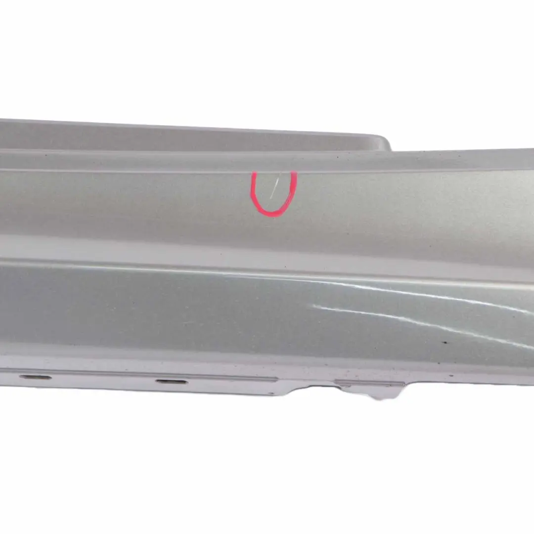 BMW E81 E82 Side Skirt Sill Strip Right O/S Spacegrau Space Grey Metallic - A52 - SKU 0036142-SCG1 - Part number 0036142