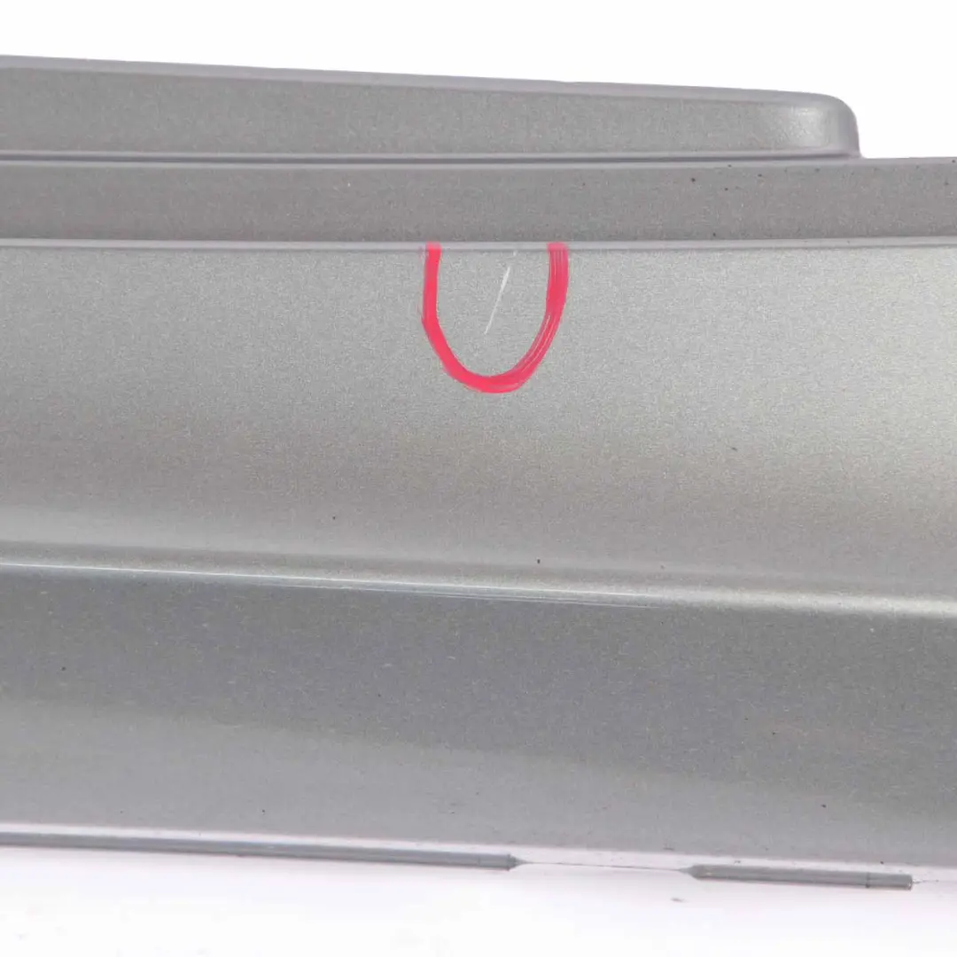 BMW E81 E82 Side Skirt Sill Strip Right O/S Spacegrau Space Grey Metallic - A52 - SKU 0036142-SCG1 - Part number 0036142