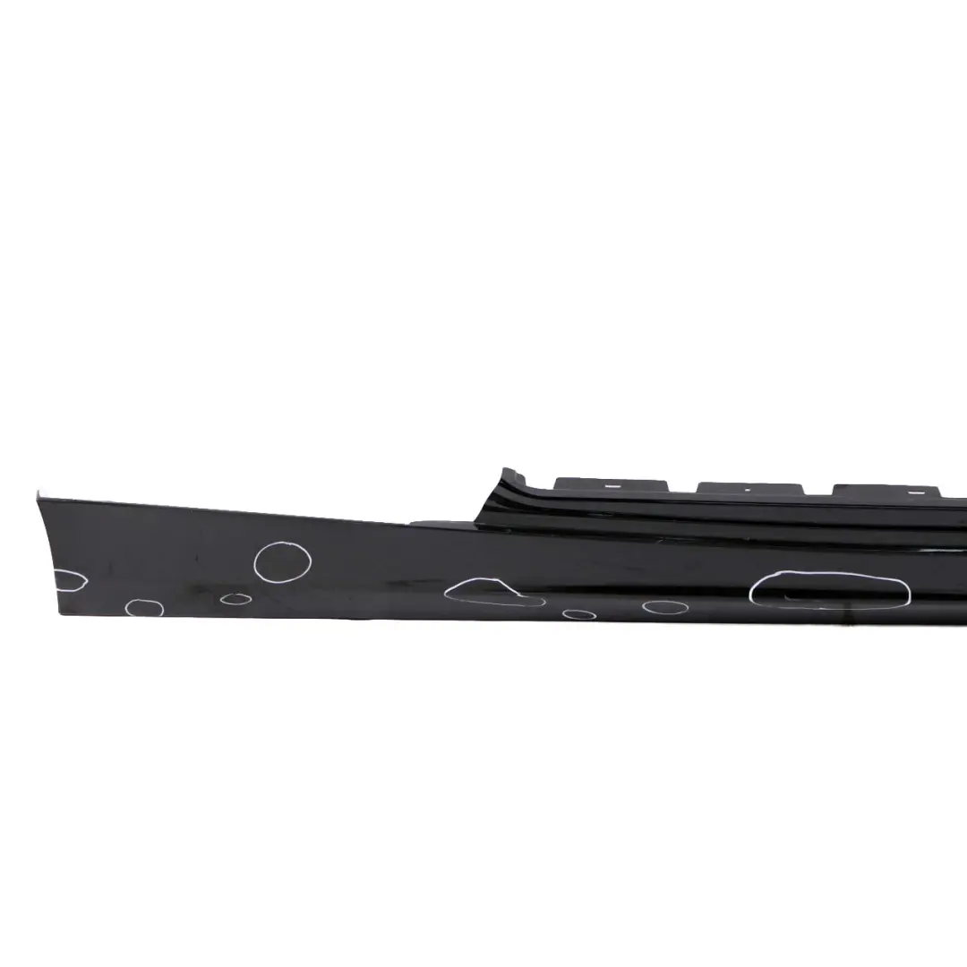 BMW E87 LCI Nakładka Listwa Próg Prawy Schwarz II - SKU 0036144-SCH10 - Numer Części 0036144