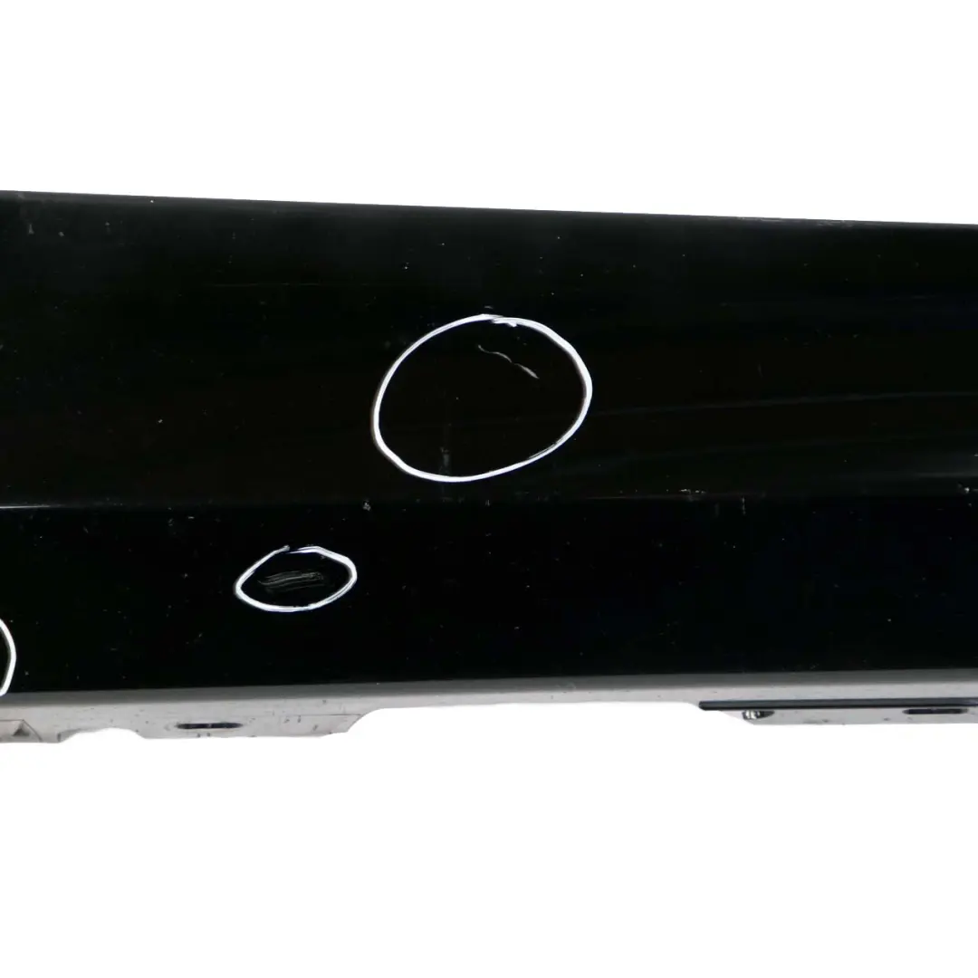 BMW E87 LCI Bas de Porte Couverture Seuil Droite Noir 2 - SKU 0036144-SCH10 - Numéro de pièce 0036144