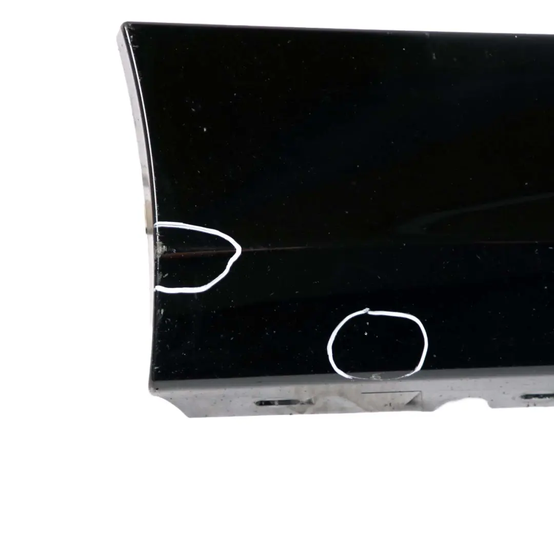 BMW E87 LCI Bas de Porte Couverture Seuil Droite Noir 2 - SKU 0036144-SCH10 - Numéro de pièce 0036144