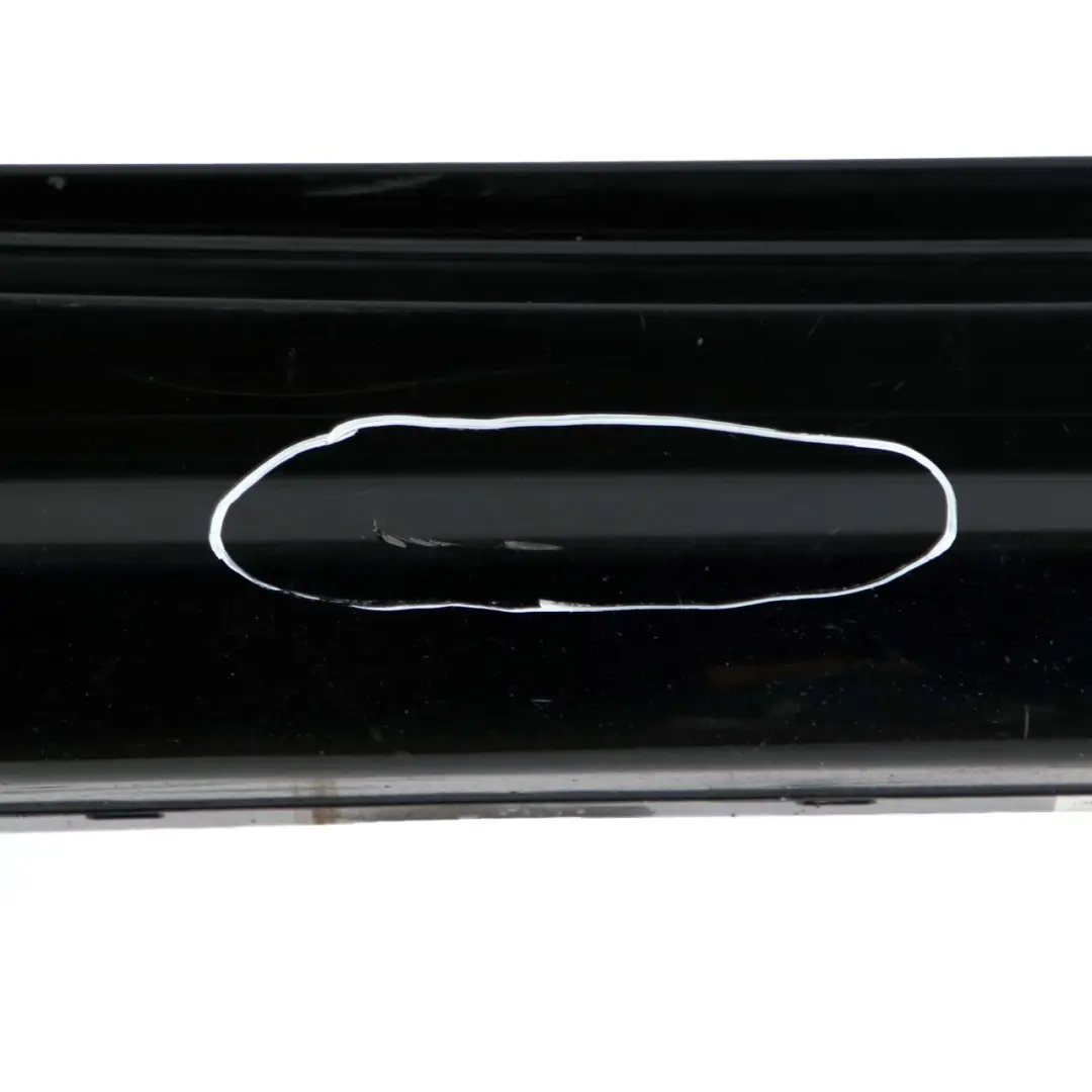 BMW E87 LCI Listello Portiera Apertura Gonna Destro Nero 2 - SKU 0036144-SCH10 - Numero di parte 0036144