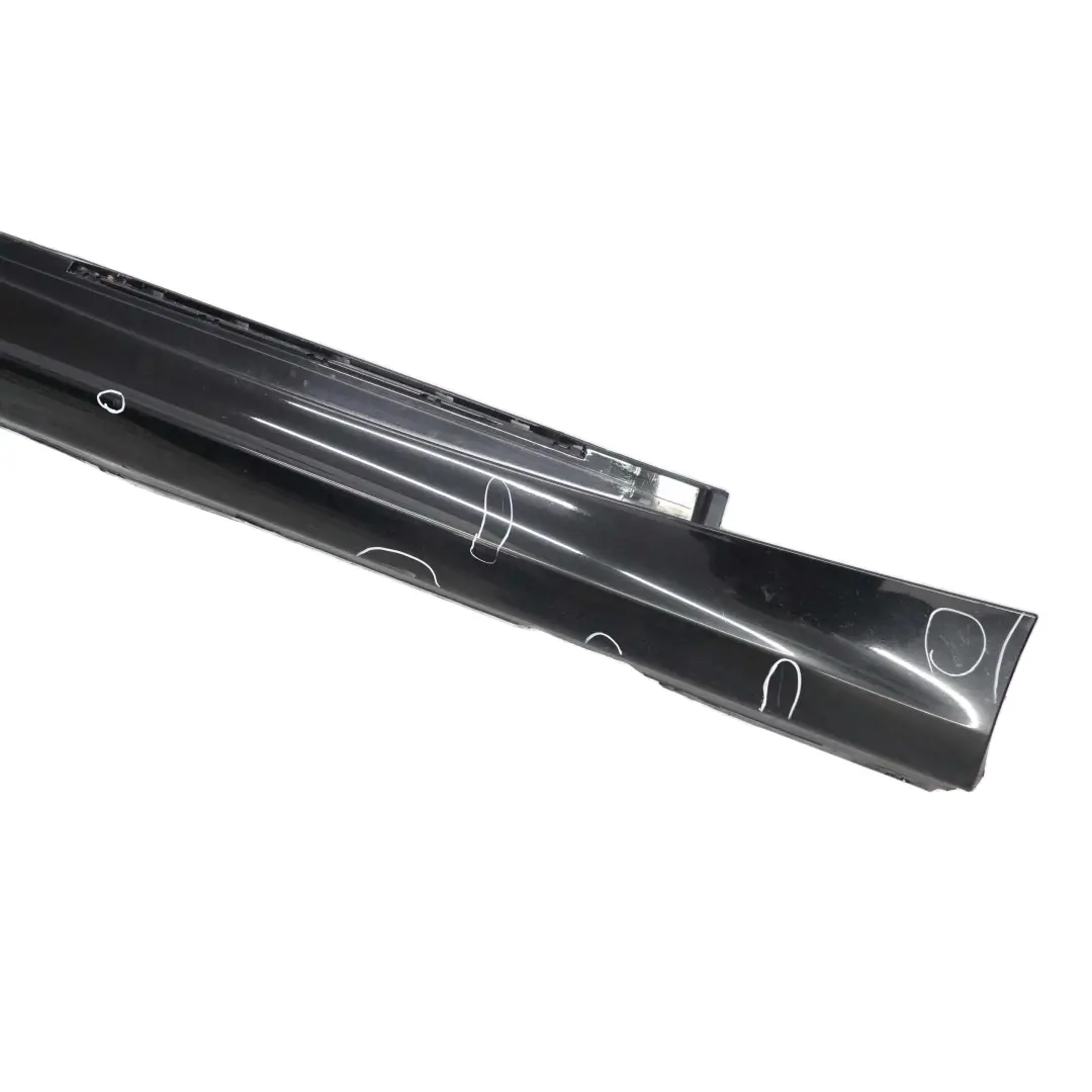 BMW E87 LCI Listello Portiera Apertura Gonne Destra Nero - SKU 0036144-SCH2 - Numero di parte 0036144-SCH2