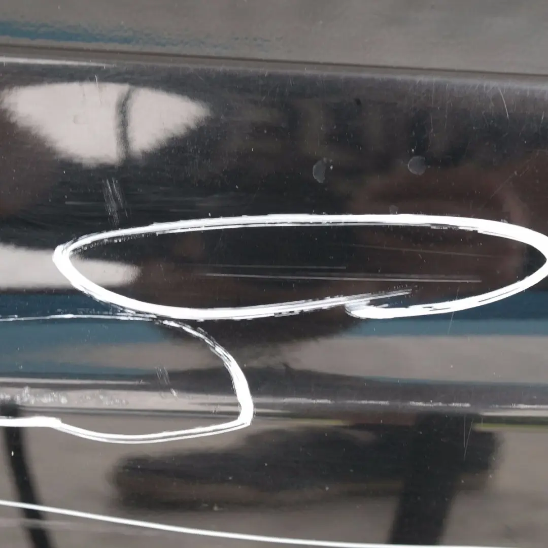 BMW E87N LCI Listello Portiera Apertura Gonna Destra Nero - SKU 0036144-SCH3 - Numero di parte 36144