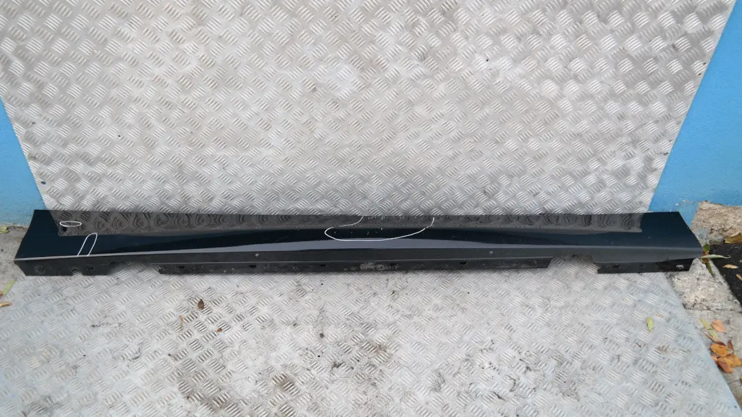 BMW E87 LCI Listello Portiera Apertura Gonna Destro Nero 2 - SKU 0036144-SCH7 - Numero di parte 51770036144