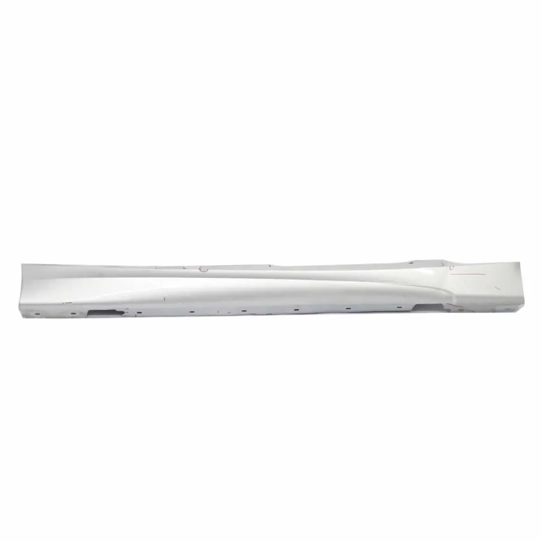 BMW E87 LCI Listello Portiera Apertura Gonna Dx Argento Titanio - 354 - SKU 0036144-TS - Numero di parte 36144