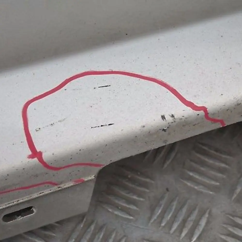  BMW0 E87 LCI Listello Portiera Apertura Gonna Dx Argento-Titanio Sliber - SKU 0036144-TS10 - Numero di parte 51770036144