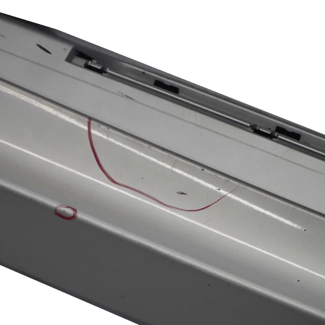 BMW E87 LCI Sill Strip Side Skirt Right O/S Titansilber Silver Metallic - 354 - SKU 0036144-TS1 - Part number 0036144