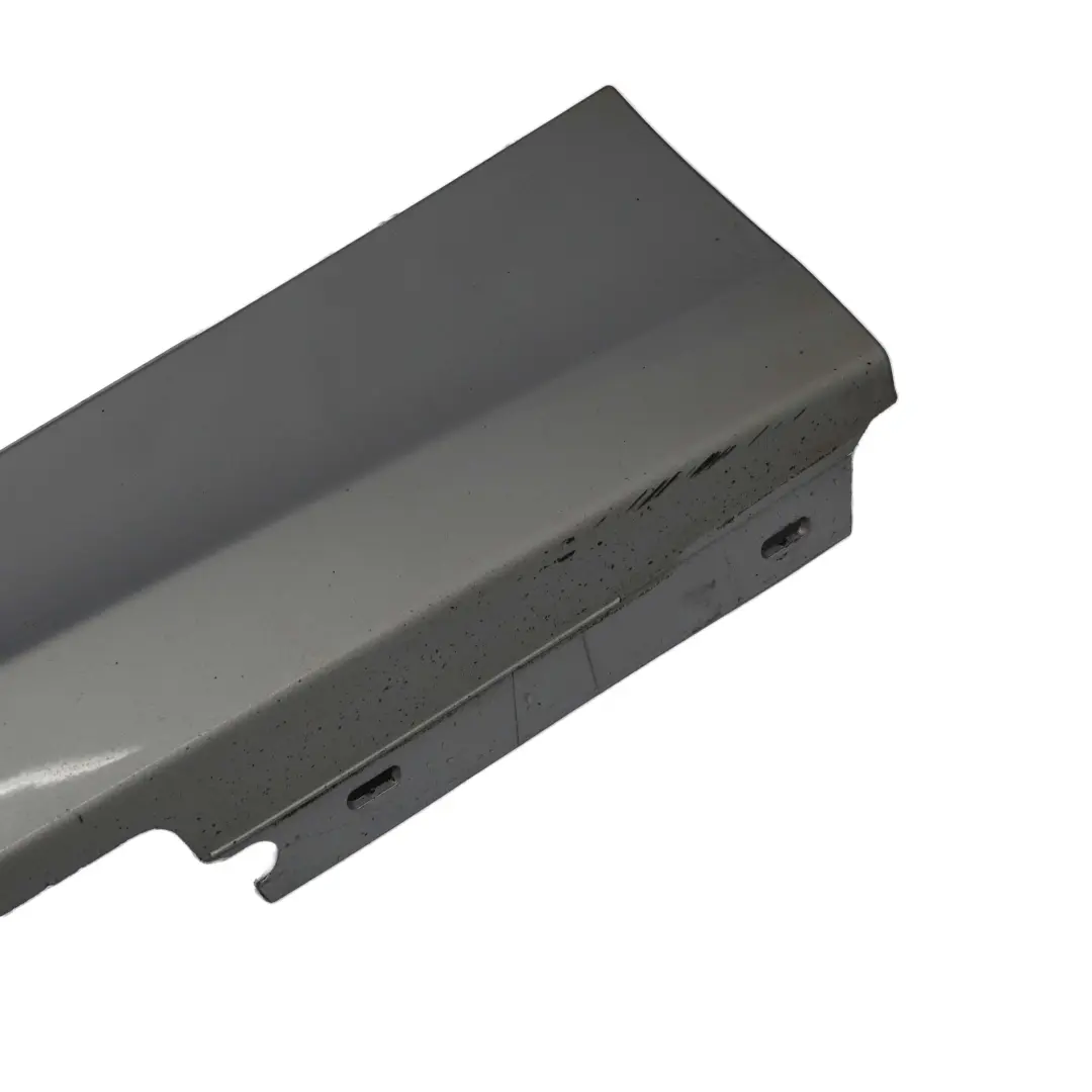 BMW E87 LCI Sill Strip Faldon Lateral Derecho Titansilber Plata Metalizado - 354 - SKU 0036144-TS1 - Número de pieza 0036144