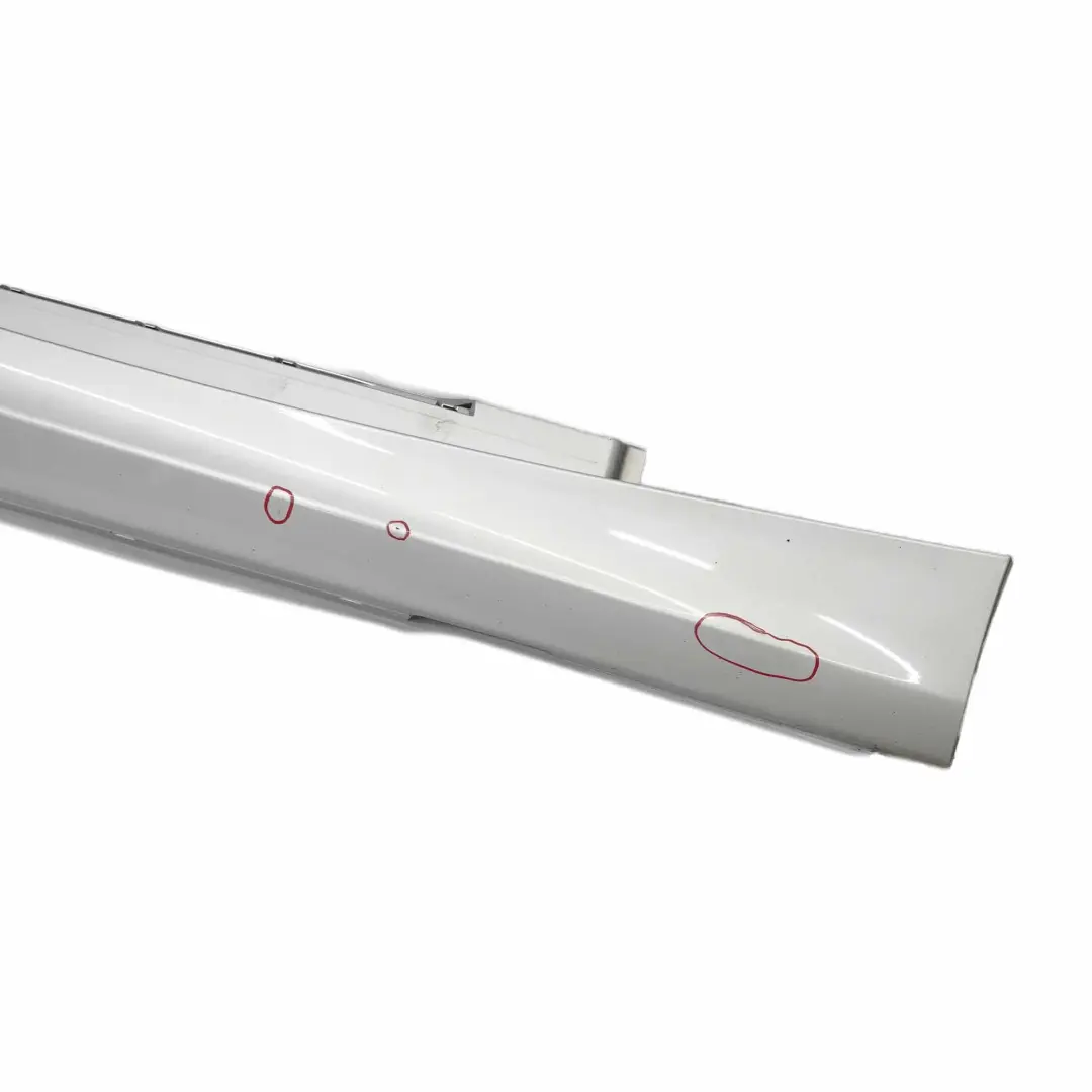 BMW E87 LCI - Striscia davanzale laterale destra Titansilber Titan Silver - 354 - SKU 0036144-TS3 - Numero di parte 0036144
