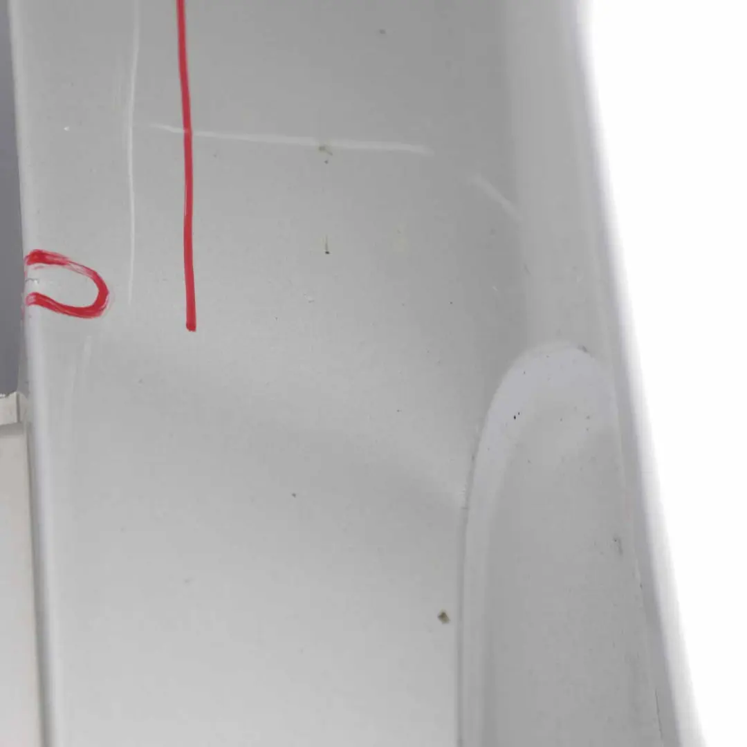 BMW E87 LCI Listello Portiera Apertura Gonna Dx Argento Titanio - 354 - SKU 0036144-TS - Numero di parte 36144