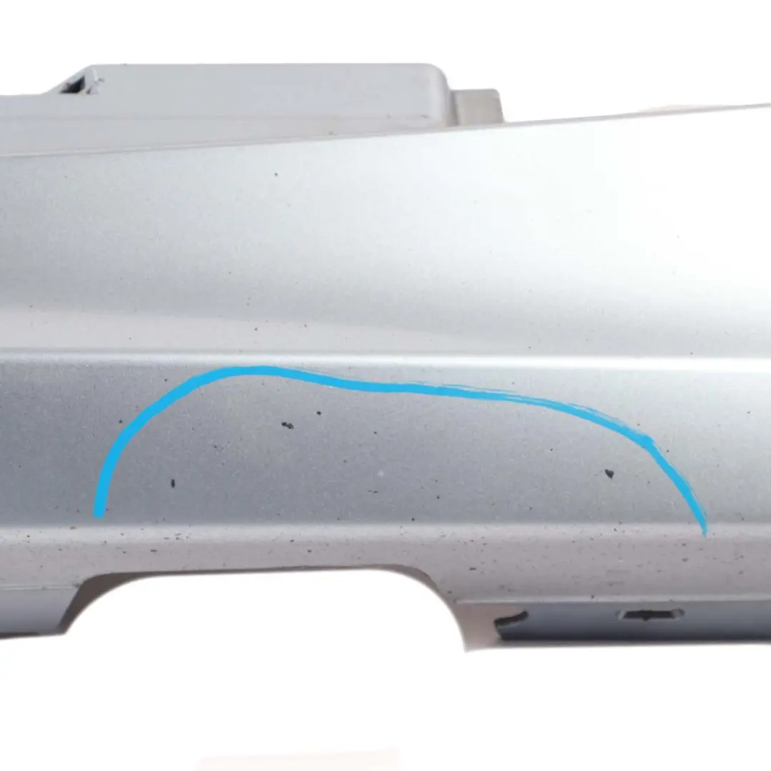 BMW 1 E87 LCI Right O/S Sill Strip Side Skirt Bluewater Blue Blau Water - 896 - SKU 0036144-WB - Part number 0036144
