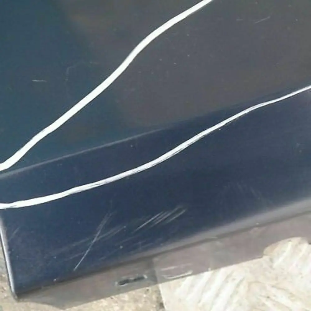 BMW E87 LCI Bas de Porte Couverture Seuil A Gauche Bleu Fonce Metallise A76 - SKU 0036145-DSB - Numéro de pièce 36145