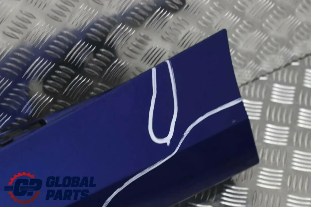 BMW E87 LCI Bas de Porte Couverture Seuil A Gauche Bleu Montego Bleu - A51 - SKU 0036145-MTB2 - Numéro de pièce 0036145