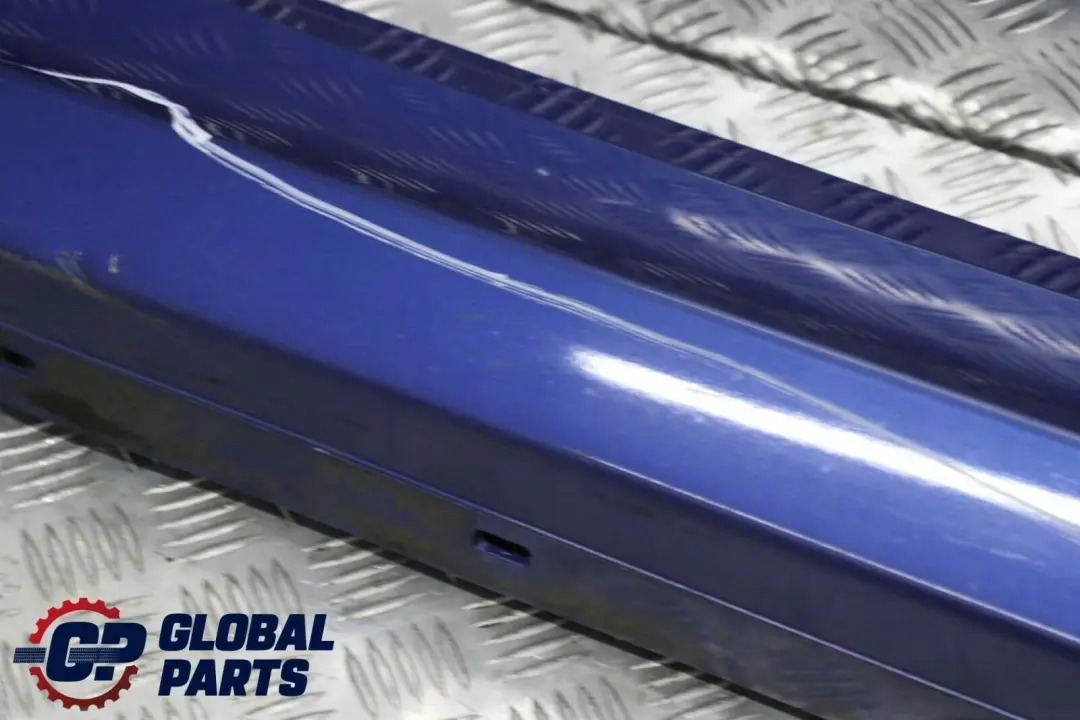 BMW E87 LCI Bas de Porte Couverture Seuil A Gauche Bleu Montego Bleu - A51 - SKU 0036145-MTB2 - Numéro de pièce 0036145