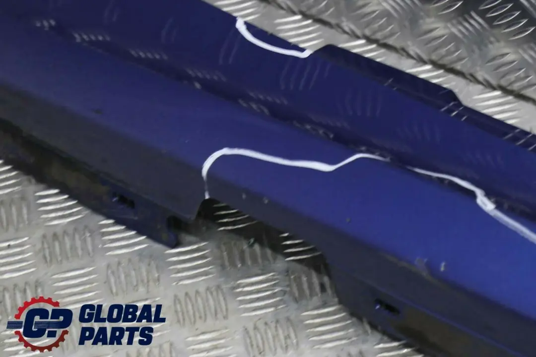BMW E87 LCI Listello Portiera Apertura Gonna SX Montegoblau Blu - A51 - SKU 0036145-MTB2 - Numero di parte 0036145