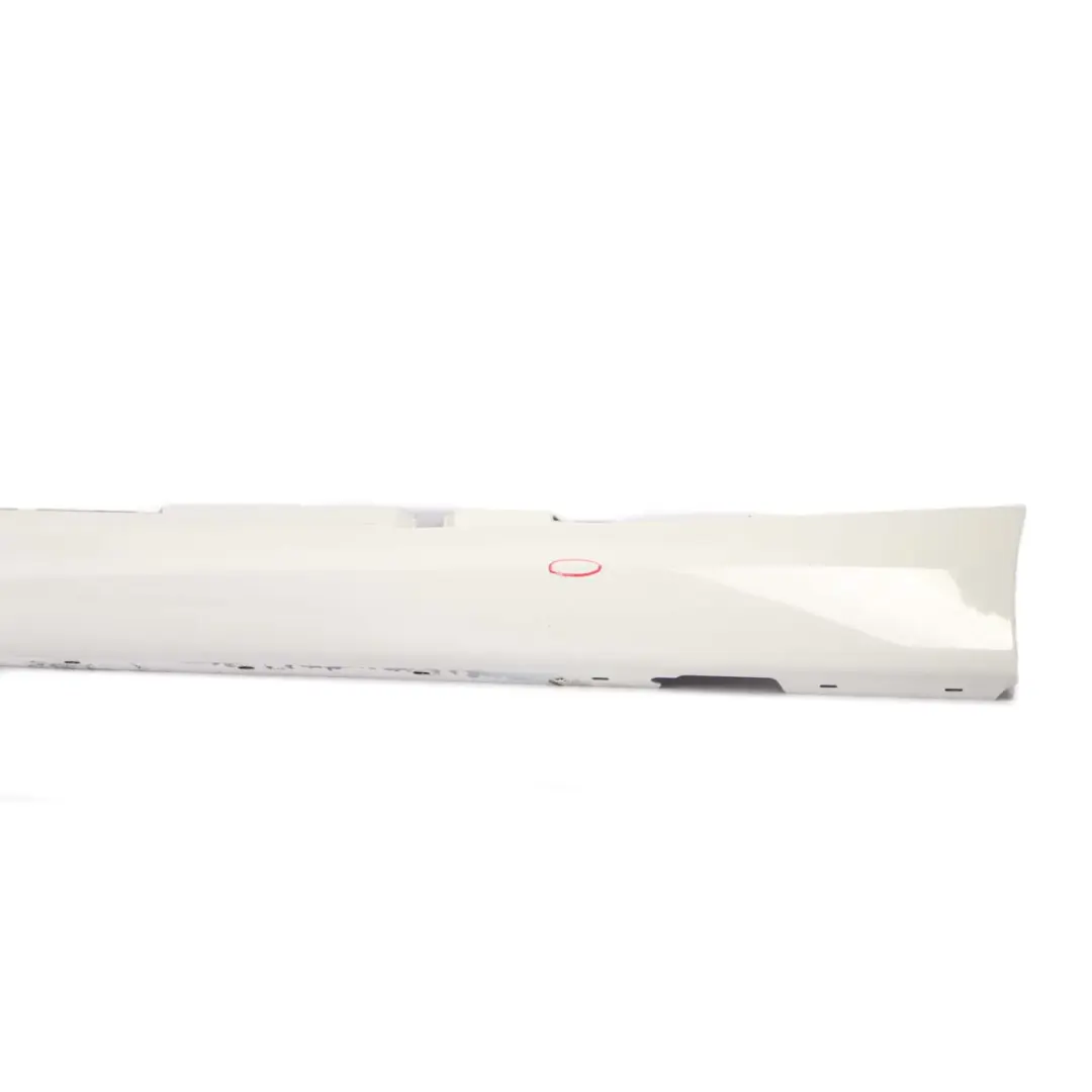Sill Strip Side Skirt Left N/S Alpinweiss III White - 300 to BMW E87 LCI with Part number 0036145 BMW E87 LCI Sill Strip Side Skirt Left N/S Alpinweiss III White - 300 - SKU 0036145-AW2 - Part number 0036145
