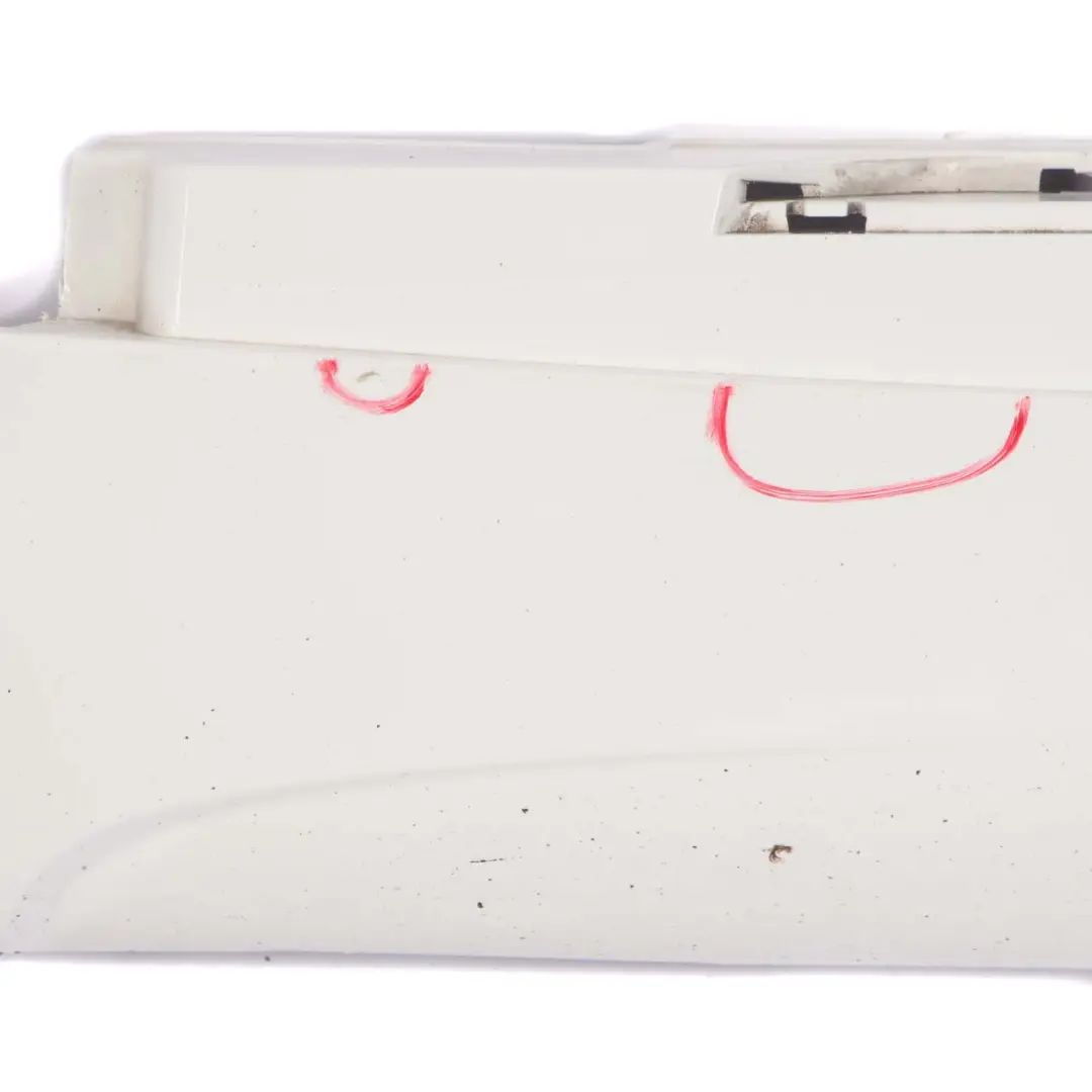 Sill Strip Side Skirt Left N/S Alpinweiss III White - 300 to BMW E87 LCI with Part number 0036145 BMW E87 LCI Sill Strip Side Skirt Left N/S Alpinweiss III White - 300 - SKU 0036145-AW2 - Part number 0036145