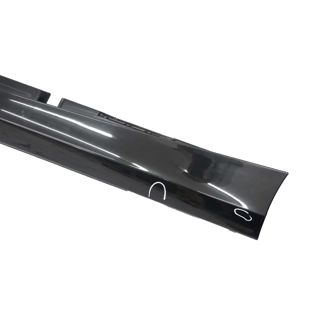 BMW E87 LCI Listello Portiera Apertura Gonna SX Black Sapphire Metallico - SKU 0036145-BS1 - Numero di parte 51770036145