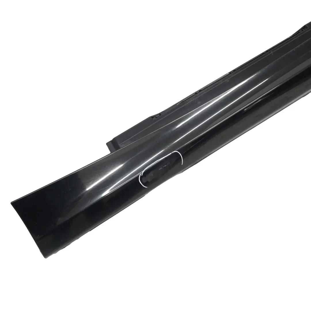 BMW E87 LCI Listwa Progowa Boczna Lewa Czarny Szafir Metalik - 475 - SKU 0036145-BS2 - Numer Części 0036145