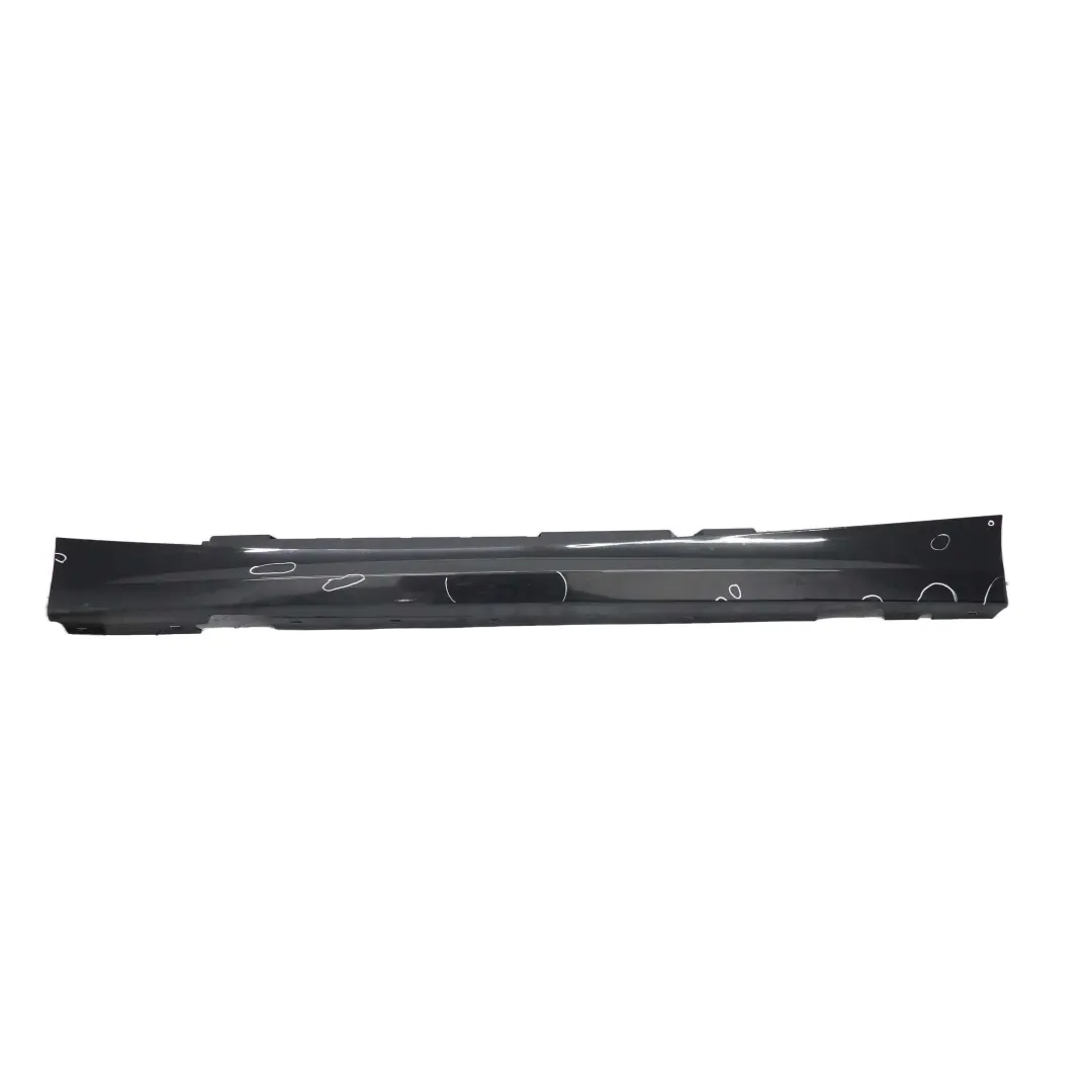BMW E87 LCI E87N Faldón lateral izquierdo Black Sapphire Metallic - SKU 0036145-BS3 - Número de pieza 36145
