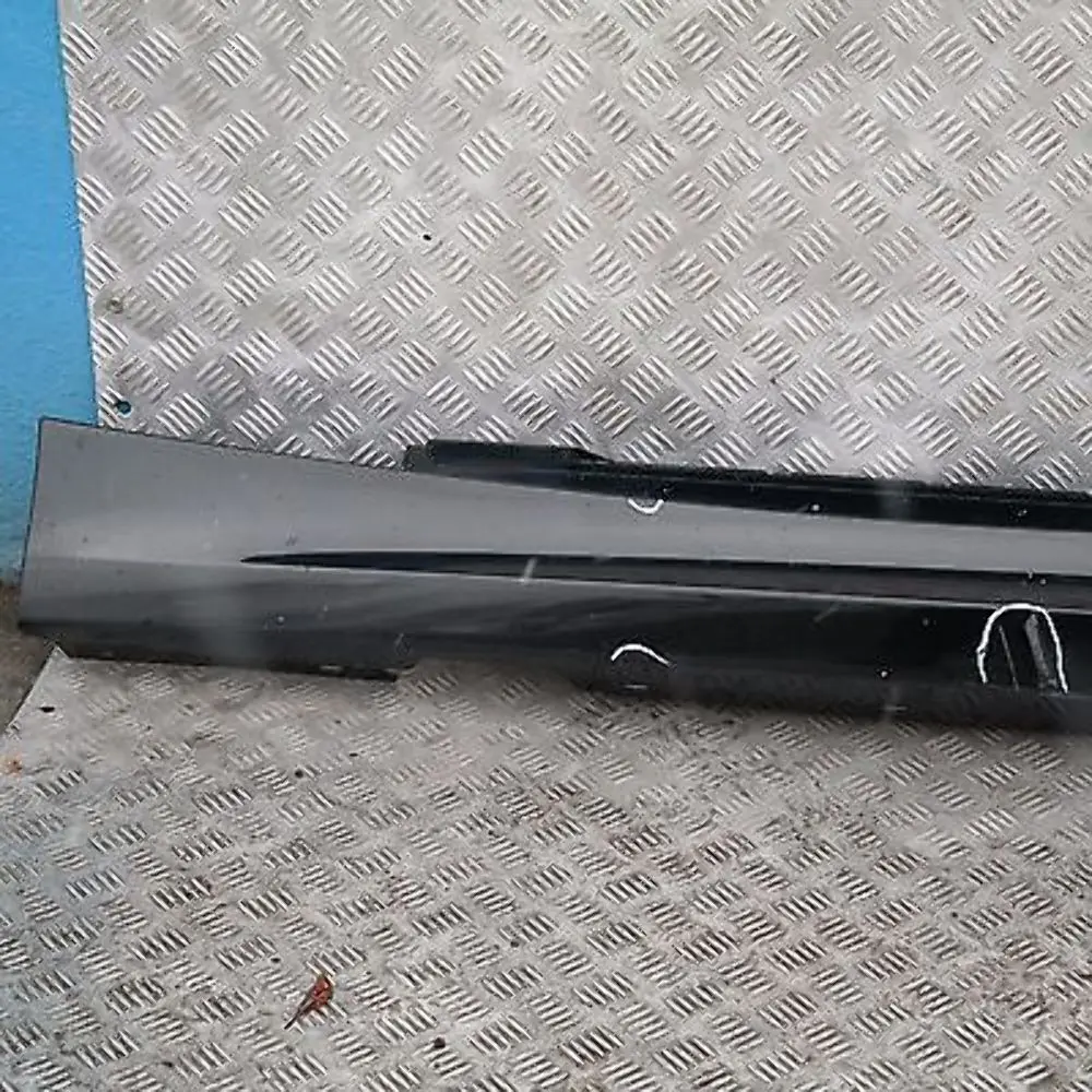 BMW er E87 LCI Listello portiera Apertura Gonna sx Black Zaffiro - SKU 0036145-BS8 - Numero di parte 51770036145