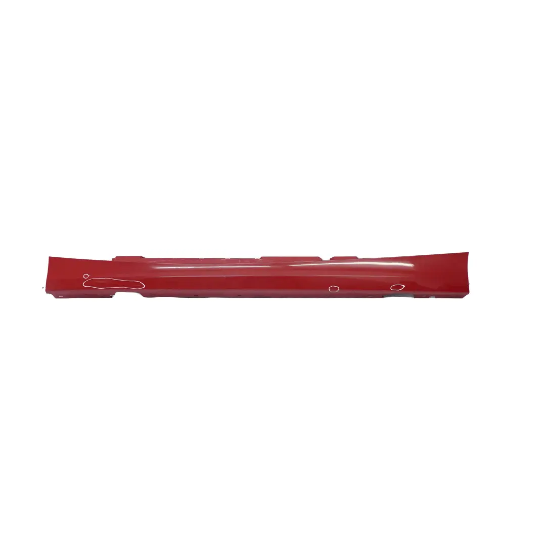 BMW E87 LCI E87N Faldón lateral izquierdo Karmesinrot Rot Red A61 - SKU 0036145-KAR - Número de pieza 51770036145