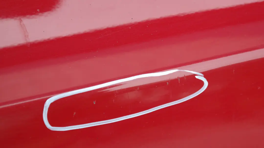 BMW E87 LCI Bas Porte Couverture Seuil A Gauche Rouge Carmin Rouge - SKU 0036145-KAR1 - Numéro de pièce 51770036145