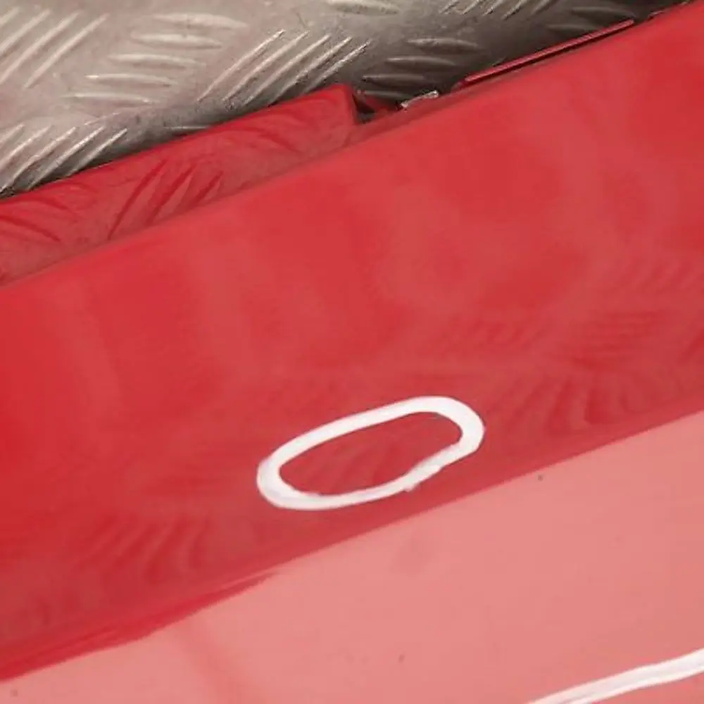 BMW E87 LCI Listello Portiera Apertura Gonne SX Rosso-Cremisi Rosso - SKU 0036145-KAR3 - Numero di parte 36145