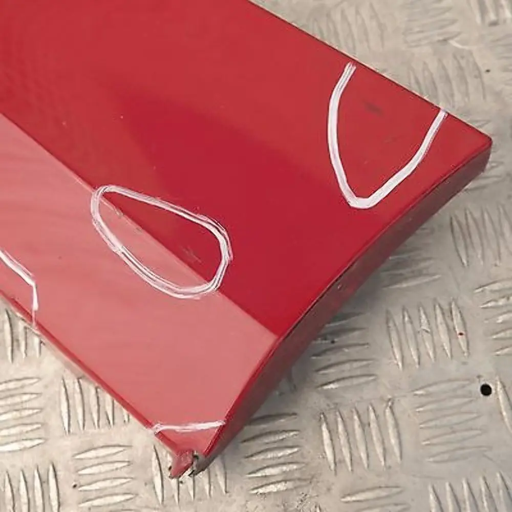 BMW E87 LCI Listello Portiera Apertura Gonne SX Rosso-Cremisi Rosso - SKU 0036145-KAR3 - Numero di parte 36145