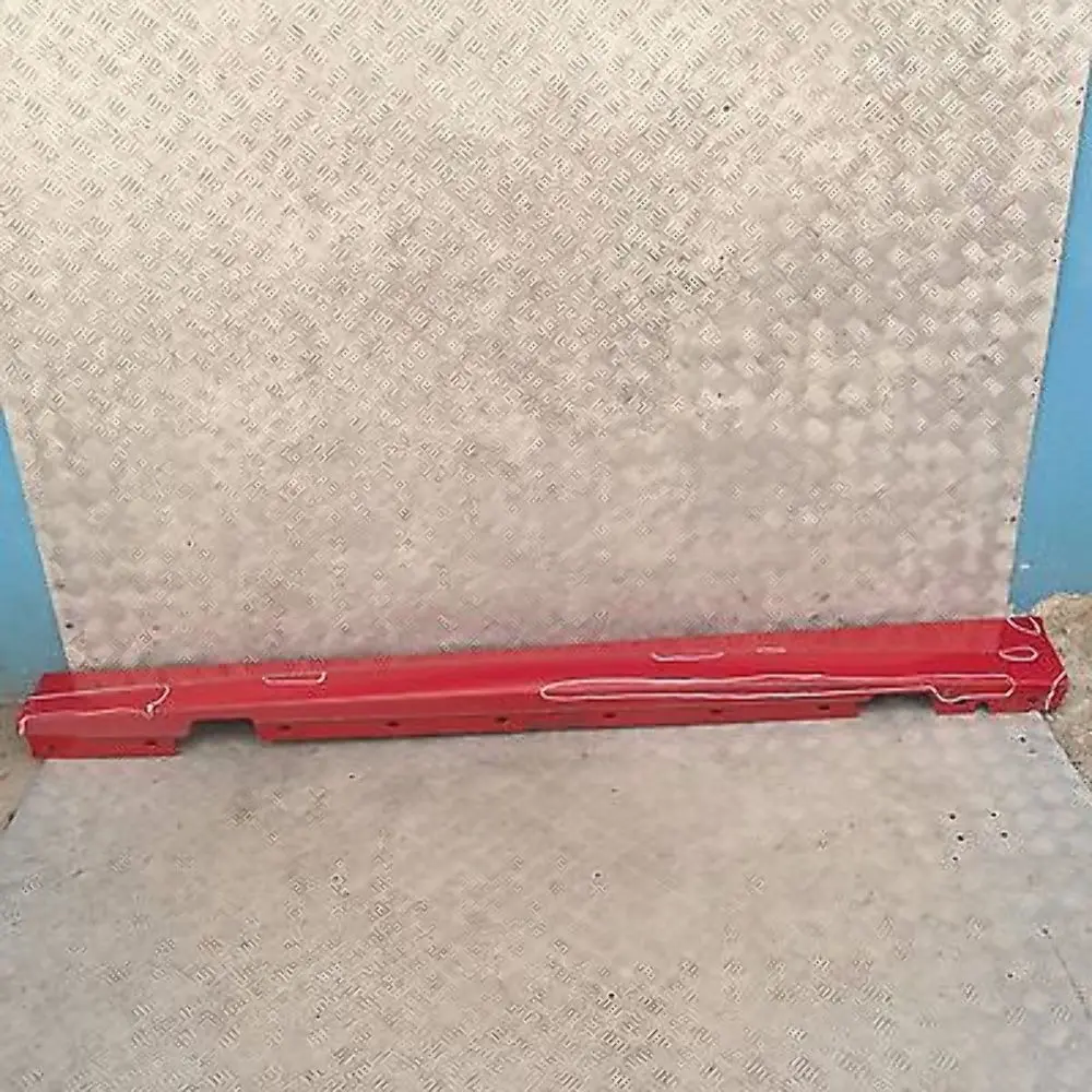 Sill Strip Side Skirt Left N/S Karmesinrot Rot Red - A61 00 to BMW E87N LCI with Part number 36145 BMW E87N LCI Sill Strip Side Skirt Left N/S Karmesinrot Rot Red - A61 00 - SKU 0036145-KAR3 - Part number 36145