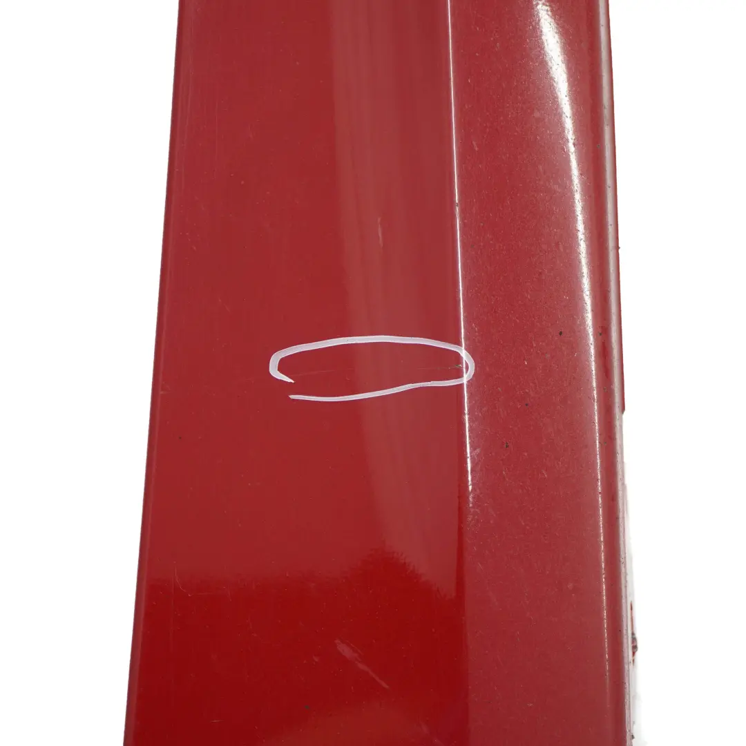 BMW E87 LCI Sill Strip Faldon Lateral Izquierdo Karmesinrot Rojo Carmesi - A61 - SKU 0036145-KAR6 - Número de pieza 0036145