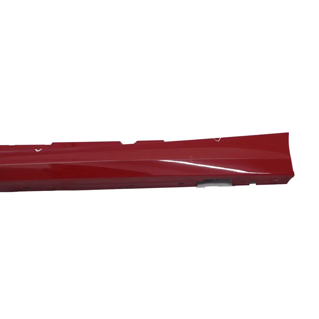 BMW 1 E87 LCI Schwellerleiste Blende Schweller Links Karmesinrot Rot - A61 - SKU 0036145-KAR7 - Teilenummer 0036145