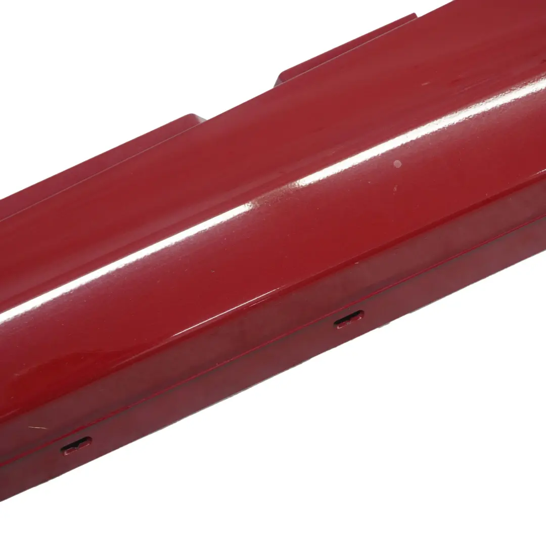 BMW 1 E87 LCI Schwellerleiste Blende Schweller Links Karmesinrot Rot - A61 - SKU 0036145-KAR7 - Teilenummer 0036145