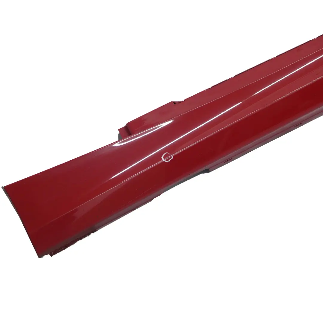 BMW 1 E87 LCI Schwellerleiste Blende Schweller Links Karmesinrot Rot - A61 - SKU 0036145-KAR7 - Teilenummer 0036145