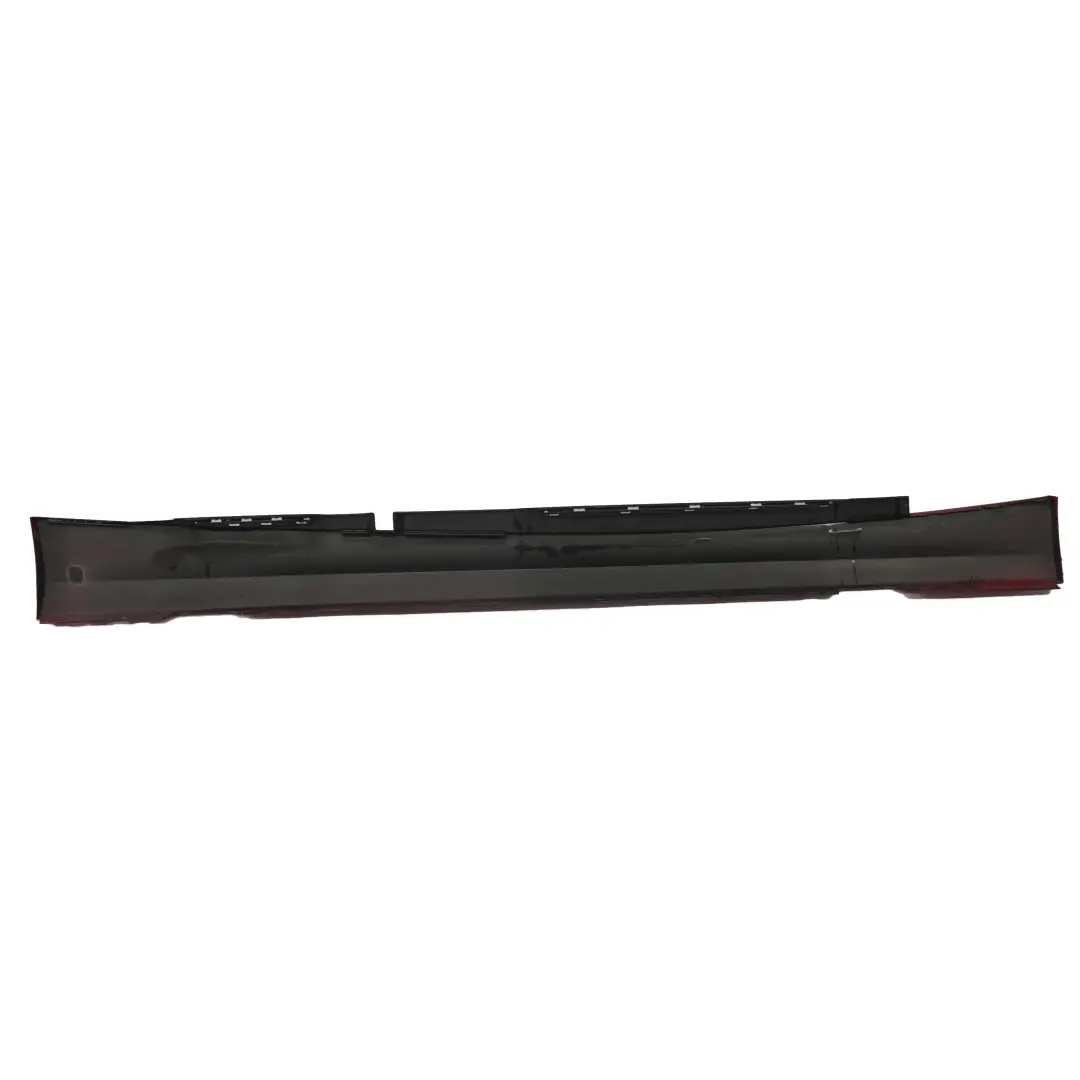 BMW E87 LCI E87N Faldón lateral izquierdo Karmesinrot Rot Red A61 - SKU 0036145-KAR - Número de pieza 51770036145