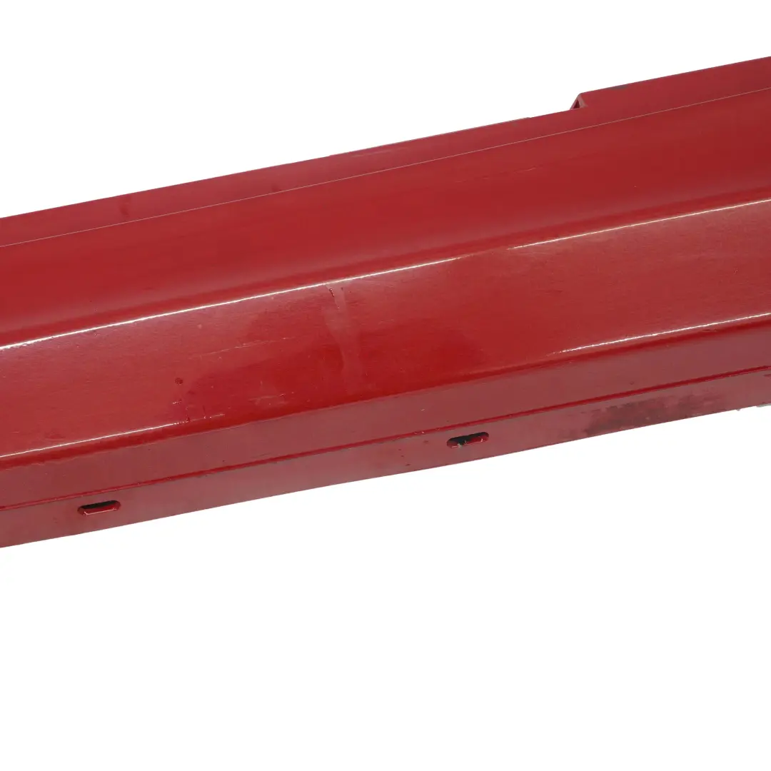 BMW E87 LCI E87N Faldón lateral izquierdo Karmesinrot Rot Red A61 - SKU 0036145-KAR - Número de pieza 51770036145