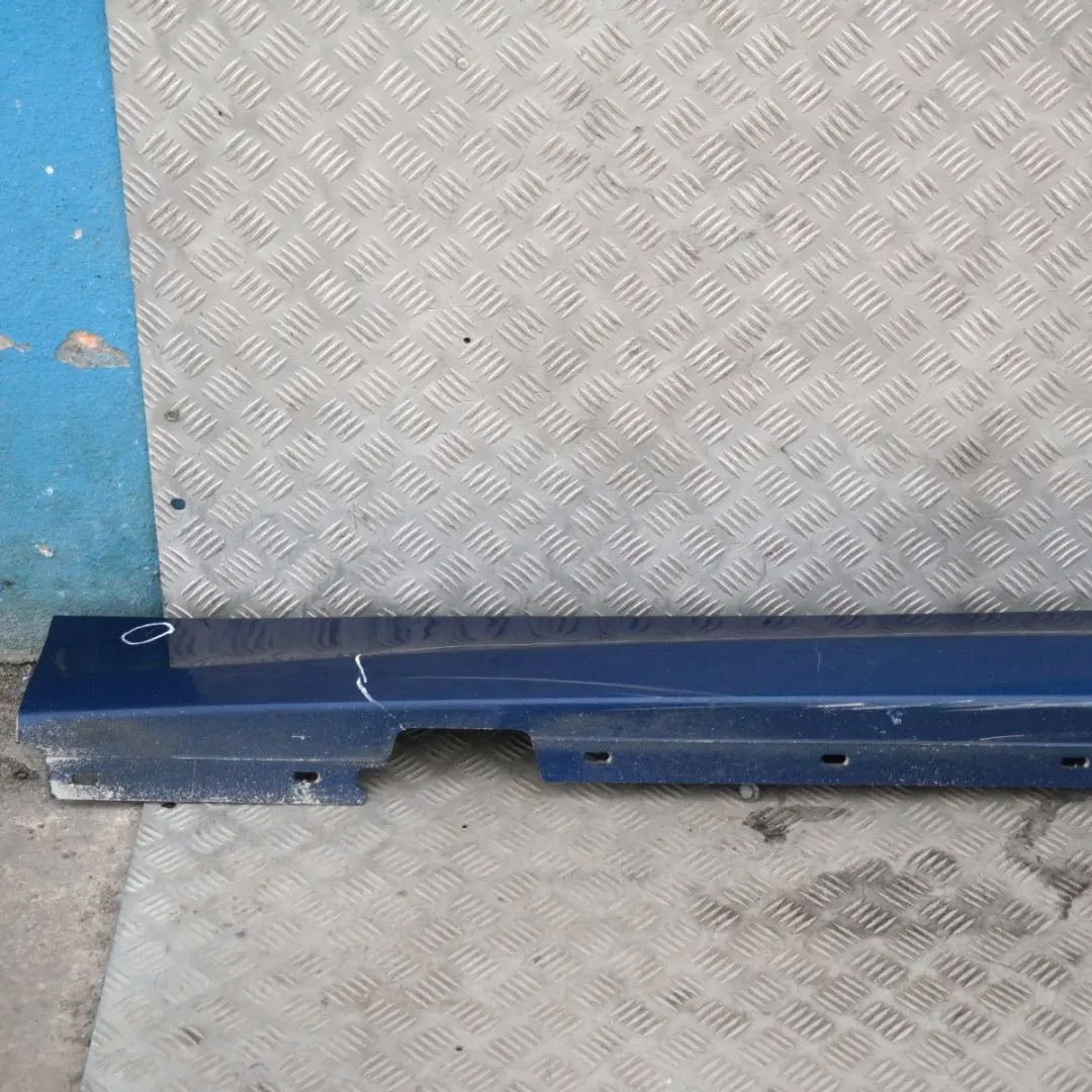 Sill Strip Side Skirt Left N/S Le Mans Blau Metallic - 381 to BMW 1 SERIES E87 LCI with Part number 51770036145 BMW 1 SERIES E87 LCI Sill Strip Side Skirt Left N/S Le Mans Blau Metallic - 381 - SKU 0036145-LMB - Part number 51770036145