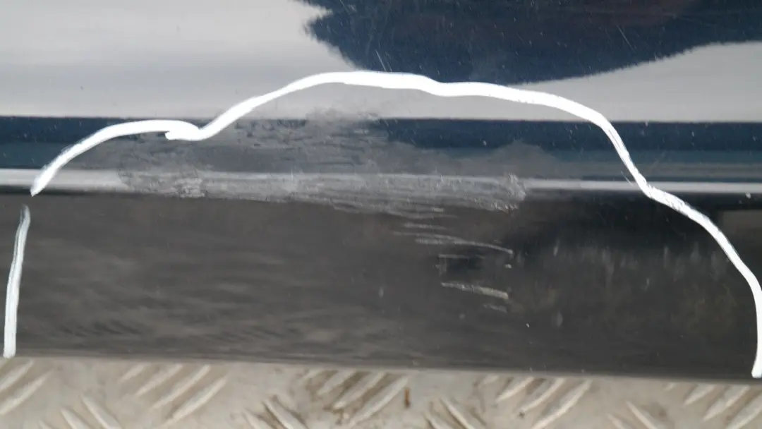 BMW E87 LCI Sill Strip Side Skirt Left N/S Monacoblau Metallic - A35 - SKU 0036145-MB2 - Part number 51770036145