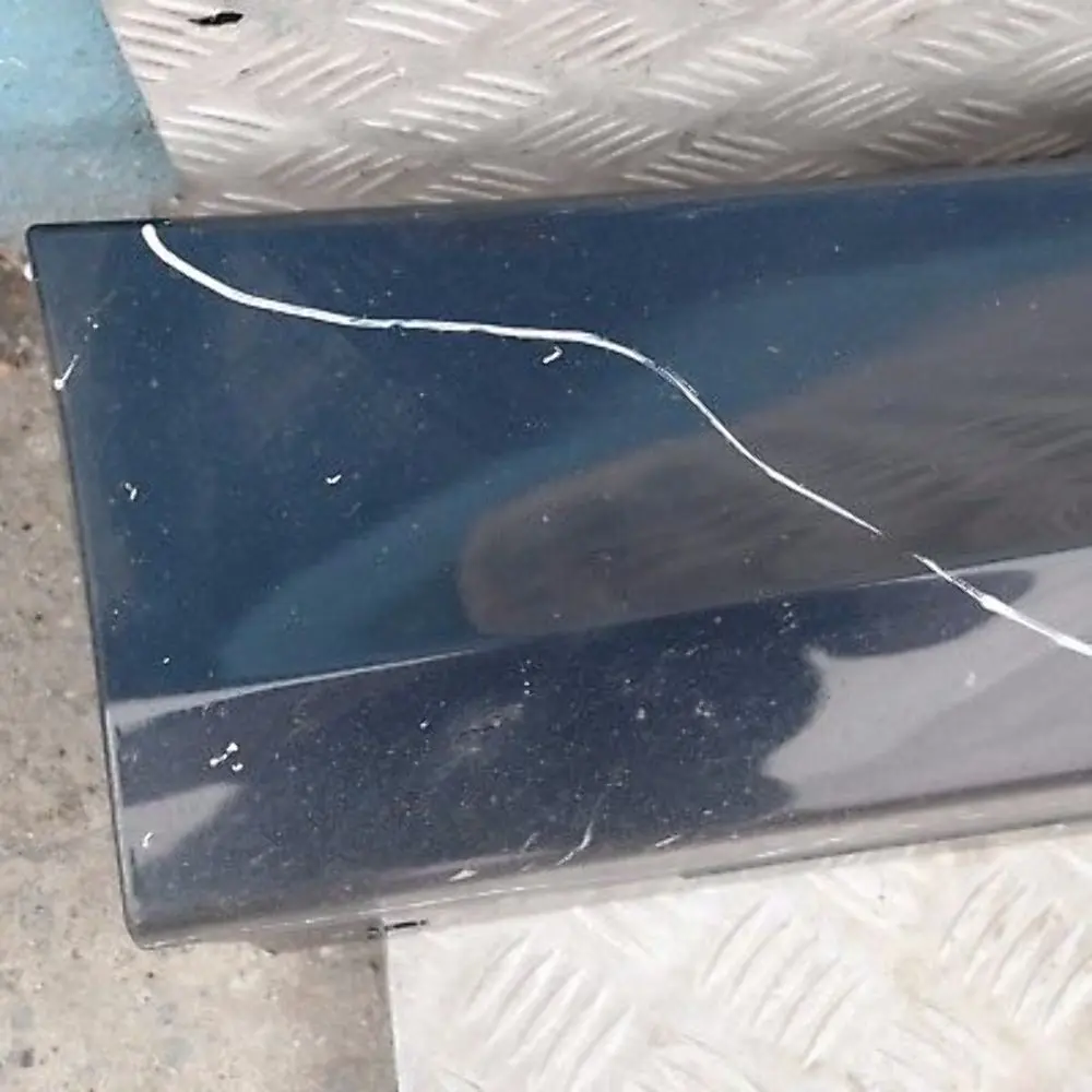 Sill Strip Side Skirt Left N/S Monacoblau Metallic - A35 to BMW E87N LCI with Part number 36145 BMW E87N LCI Sill Strip Side Skirt Left N/S Monacoblau Metallic - A35 - SKU 0036145-MB4 - Part number 36145