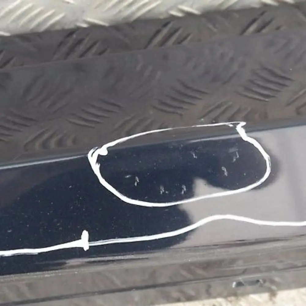 BMW E87N LCI Sill Strip Side Skirt Left N/S Monacoblau Metallic - A35 - SKU 0036145-MB4 - Part number 36145