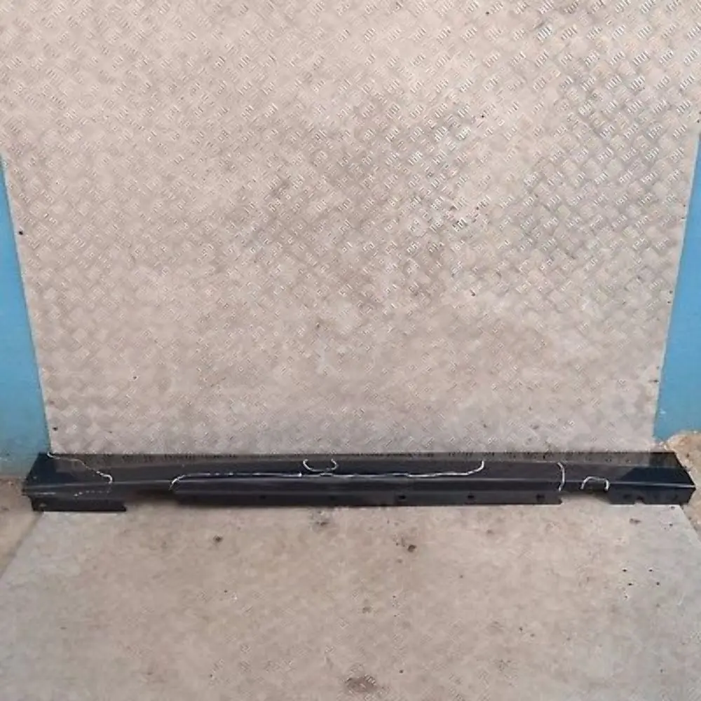 Sill Strip Side Skirt Left N/S Monacoblau Metallic - A35 to BMW E87N LCI with Part number 36145 BMW E87N LCI Sill Strip Side Skirt Left N/S Monacoblau Metallic - A35 - SKU 0036145-MB4 - Part number 36145