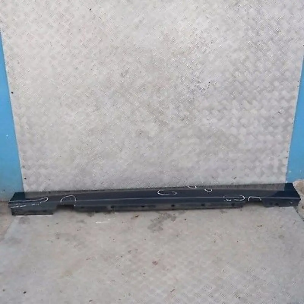 Sill strip side skirt left N/S Monacoblau Blau Blue - A35 to BMW 1 SERIES E87N LCI with Part number 36145 BMW 1 SERIES E87N LCI Sill strip side skirt left N/S Monacoblau Blau Blue - A35 - SKU 0036145-MB5 - Part number 36145