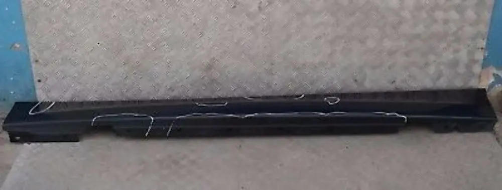 BMW E87 LCI Nakładka listwa próg lewy monacoblau - SKU 0036145-MB6 - Numer Części 36145