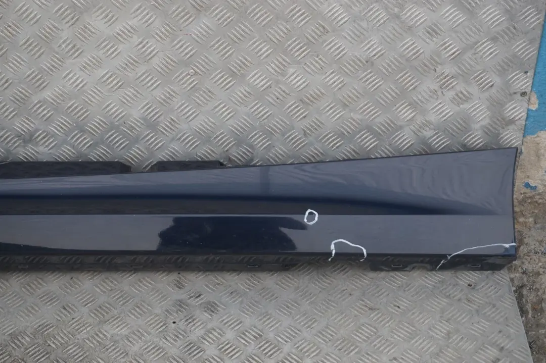 Sill strip side skirt left N/S Monacoblau Blau Blue A35 to BMW 1 SERIES 7 E87N LCI with Part number 0036145 BMW 1 SERIES 7 E87N LCI Sill strip side skirt left N/S Monacoblau Blau Blue A35 - SKU 0036145-MB7 - Part number 0036145