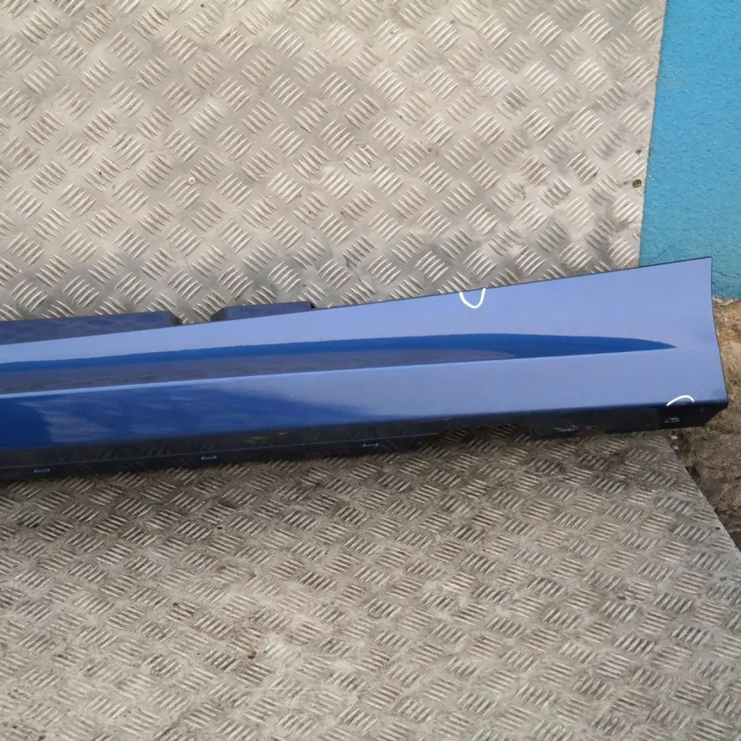 Schwellerleiste Blende Schweller links Montegoblau Blau für BMW 1 er E87 LCI mit Teilenummer 51770036145 BMW 1 er E87 LCI Schwellerleiste Blende Schweller links Montegoblau Blau - SKU 0036145-MTB1 - Teilenummer 51770036145