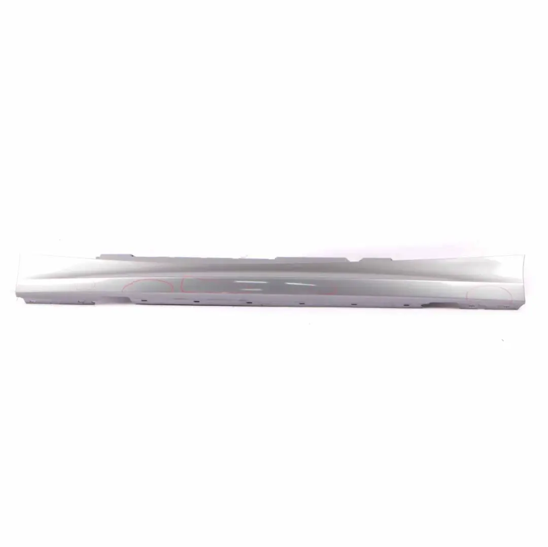 BMW E87 LCI Sill Strip Side Skirt Left N/S Spacegrau Space Grau Grey - A52 - SKU 0036145-SCG - Part number 0036145