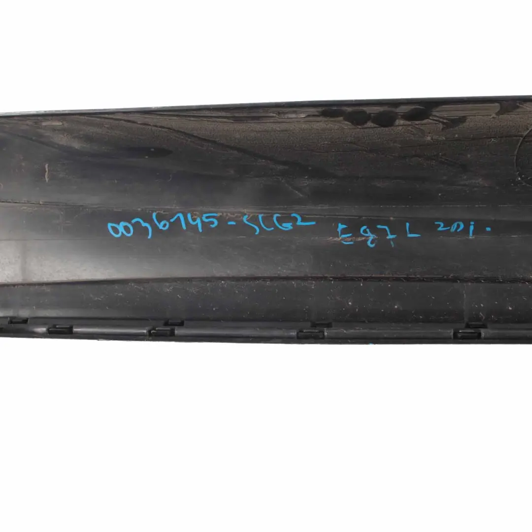  Side Skirt BMW E87 LCI Sill Strip Left N/S Spacegrau Space Grey Metallic - A52 - SKU 0036145-SCG2 - Part number 0036145