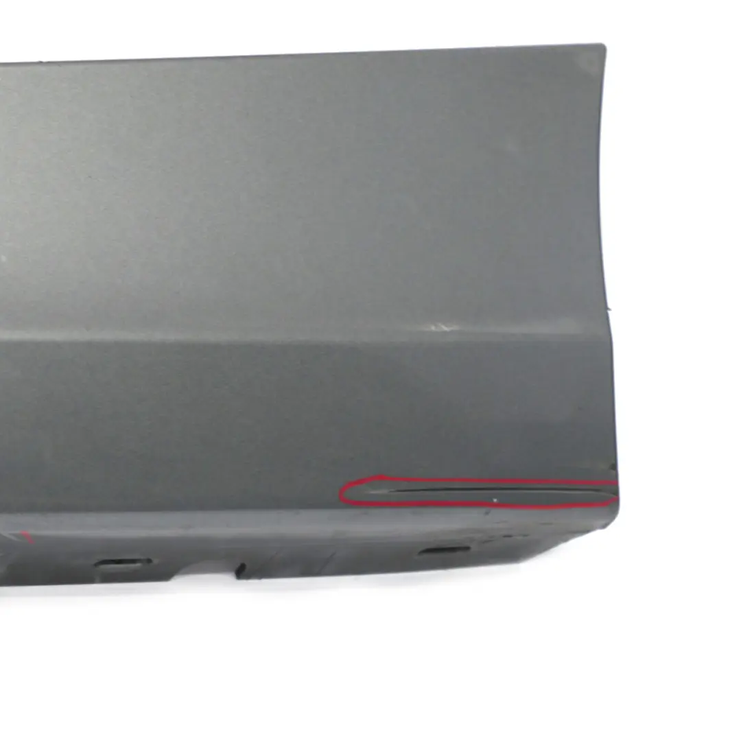  Side Skirt BMW E87 LCI Sill Strip Left N/S Spacegrau Space Grey Metallic - A52 - SKU 0036145-SCG3 - Part number 0036145