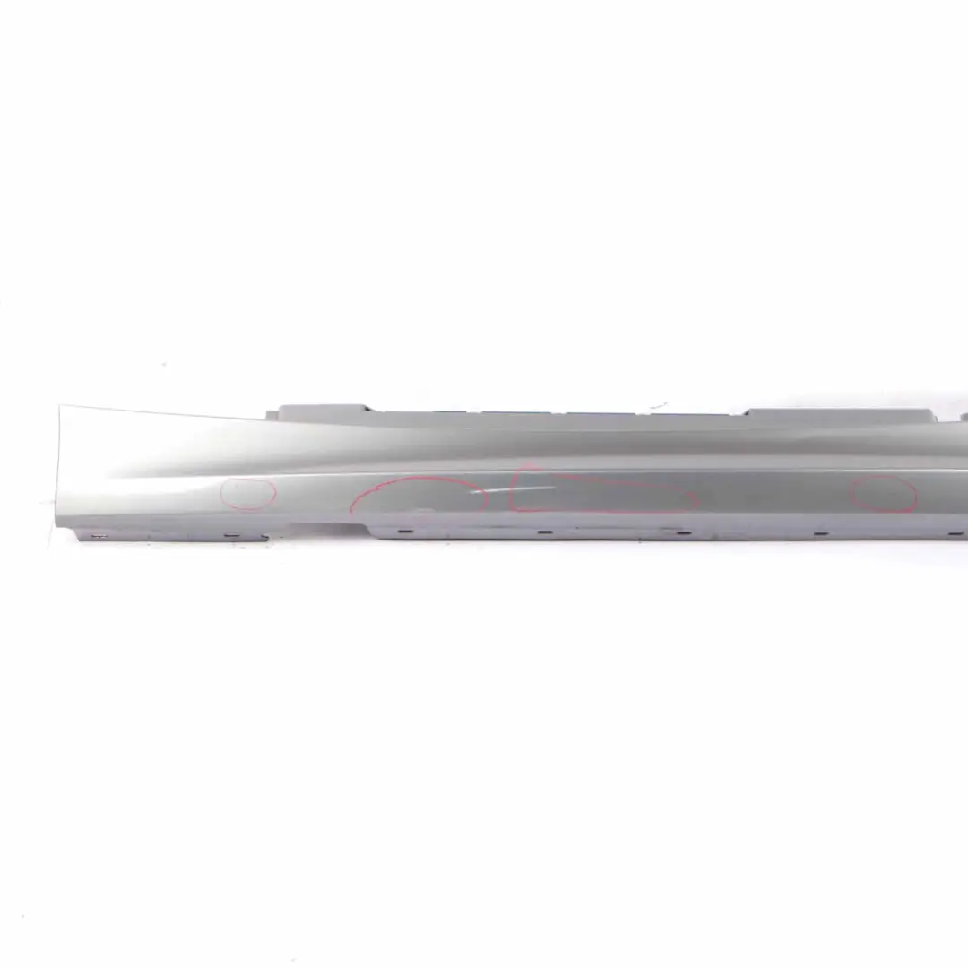 BMW E87 LCI Sill Strip Side Skirt Left N/S Spacegrau Space Grau Grey - A52 - SKU 0036145-SCG - Part number 0036145